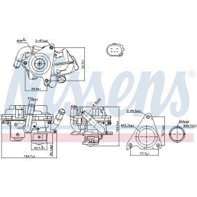 Compre Válvula EGR de NISSENS online para Octavia IV Combi (NX5) a precios moderados