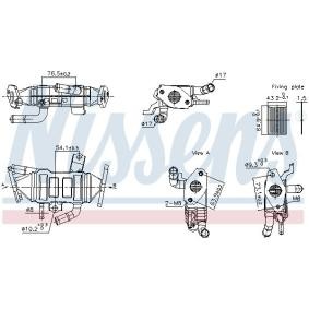 TOYOTA AGR Kühler von NISSENS