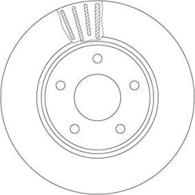 Bremsscheibe DF6754