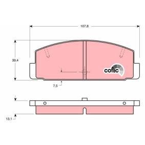 Acquista Kit pastiglie freni da TRW GDB1027 a buon mercato per soli 26,55 €