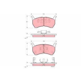 Acquista Kit pastiglie freni da TRW GDB1036 a buon mercato per soli 27,73 €