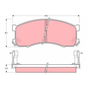 Acquista Kit pastiglie freni da TRW GDB1037 a buon mercato per soli 27,19 €