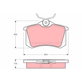 Comprar Juego de pastillas de freno de TRW GDB1196 a bajo precio de 106,00 €