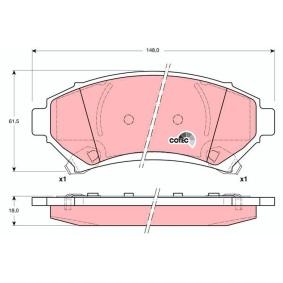 Acquista Kit pastiglie freni da TRW GDB1308 a buon mercato per soli 39,37 €