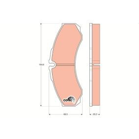 Acquista Kit pastiglie freni da TRW GDB1345 a buon mercato per soli 36,59 €