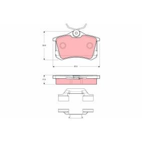 Compre Pastilhas de travão da TRW GDB1416 a um preço baixo por 25,32 €