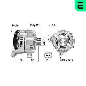 Lichtmaschine für MINI von ERA