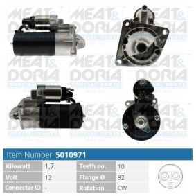 Köp Startmotor av MEAT & DORIA 5010971 till det låga priset 2580,00 kr
