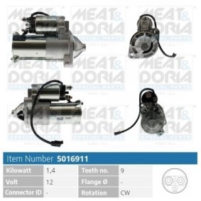 Köp Startmotor av MEAT & DORIA 5016911 till det låga priset 2058,06 kr