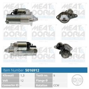 Köp Startmotor av MEAT & DORIA 5016912 till det låga priset 1974,04 kr