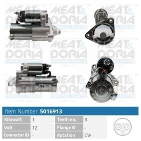 Köp Startmotor av MEAT & DORIA 5016913 till det låga priset 2008,38 kr
