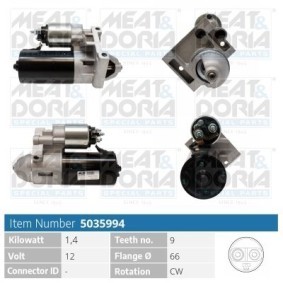 Köp Startmotor av MEAT & DORIA 5035994 till det låga priset 1636,87 kr