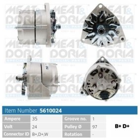 Lichtmaschine von MEAT & DORIA 5610024