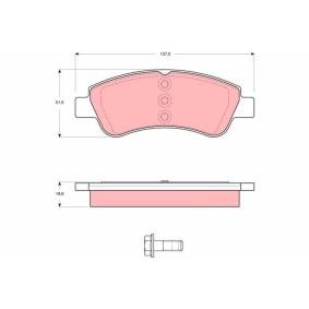 Comprar Juego de pastillas de freno de TRW GDB1582 a bajo precio de 96,13 €