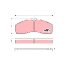 Acquista Kit pastiglie freni da TRW GDB1610 a buon mercato per soli 52,60 €