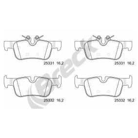 Acquista Kit pastiglie freni da BRECK 25331 00 651 00 a buon mercato per soli 48,20 €