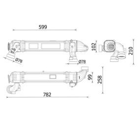 Osta EGR-jäähdytin MAHLE ORIGINAL:llä CE 53 000P edullisesti hintaan 1888,19 €