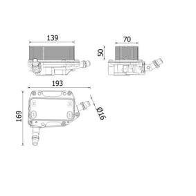 Osta Öljynjäähdytin, autom. vaihteisto MAHLE ORIGINAL:llä CLC 351 000P edullisesti hintaan 203,09 €