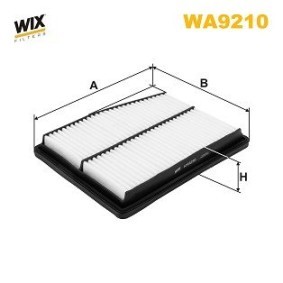 Kjøp Luftfilter av WIX FILTERS WA9210 til den lave prisen 289,71 NOK