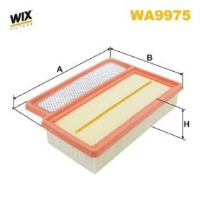 Kjøp Luftfilter av WIX FILTERS WA9975 til den lave prisen 177,96 NOK