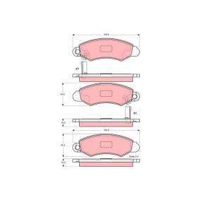 Comprar Juego de pastillas de freno de TRW GDB3215 a bajo precio de 35,04 €