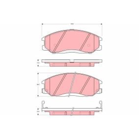 Comprar Juego de pastillas de freno de TRW GDB3257 a bajo precio de 44,57 €