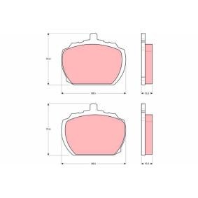 Acquista Kit pastiglie freni da TRW GDB340 a buon mercato per soli 21,72 €