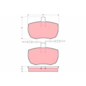 Acquista Kit pastiglie freni da TRW GDB342 a buon mercato per soli 28,71 €