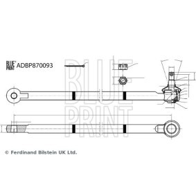 Achetez des Rotule de direction BLUE PRINT ADBP870093 à prix pour 60,74 €