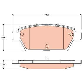 Acquista Kit pastiglie freni da TRW GDB3517 a buon mercato per soli 28,05 €