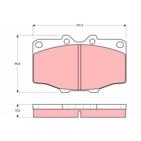 Compre Pastillas de freno de TRW online para Hilux III Pick-up (_N3_, _N4_) a precios moderados