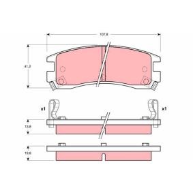 Acquista Kit pastiglie freni da TRW GDB4042 a buon mercato per soli 28,82 €