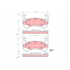 Acquista Kit pastiglie freni da TRW GDB4068 a buon mercato per soli 34,27 €