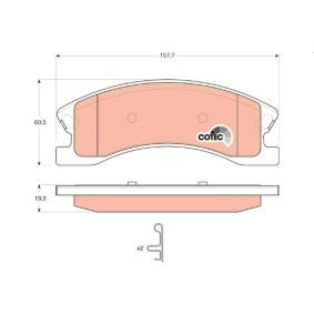 Acquista Kit pastiglie freni da TRW GDB4133 a buon mercato per soli 44,03 €