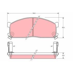 Acquista Kit pastiglie freni da TRW GDB737 a buon mercato per soli 32,10 €