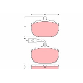 Acquista Kit pastiglie freni da TRW GDB771 a buon mercato per soli 27,11 €