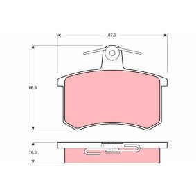 Compre Pastilhas de travão da TRW GDB814 a um preço baixo por 22,82 €