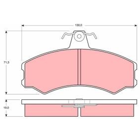 Acquista Kit pastiglie freni da TRW GDB846 a buon mercato per soli 35,45 €