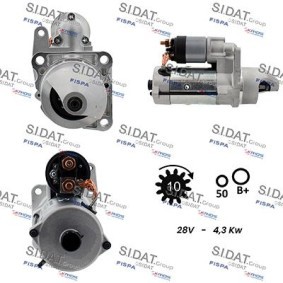 Köp Startmotor av SIDAT S24BH0162 till det låga priset 4616,52 kr