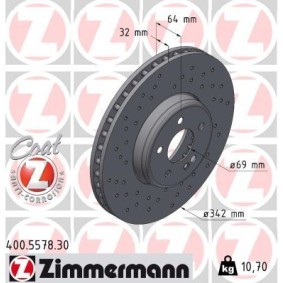 Bremsscheibe 400.5578.30