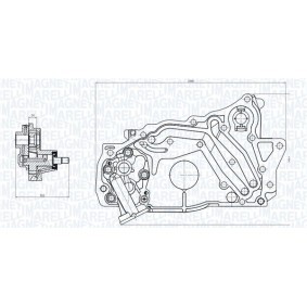 Acquista Pompa olio da MAGNETI MARELLI 351516000129 a buon mercato per soli 119,44 €