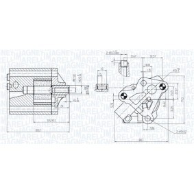 Achetez des Pompe à huile MAGNETI MARELLI 351516000133 à prix pour 42,59 €