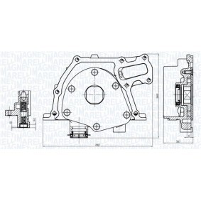 Achetez des Pompe à huile MAGNETI MARELLI 351516000157 à prix pour 112,11 €