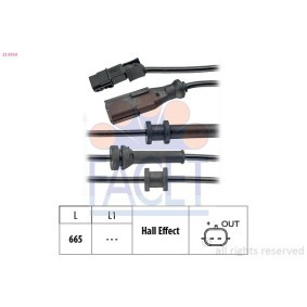 RENAULT ABS-Sensor von FACET