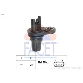 Comprar Sensor, posición árbol de levas de FACET 9.0803 a bajo precio de 53,11 €