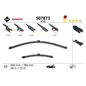 Achetez des Essuie-glace SWF 507873 à prix pour 22,90 €