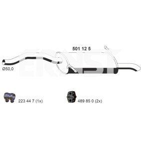 Endschalldämpfer 501125 von ERNST günstig für 214,46 € online kaufen