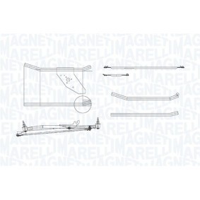 Osta Pyyhkijän vivusto MAGNETI MARELLI:llä 085570760010 edullisesti hintaan 109,13 €