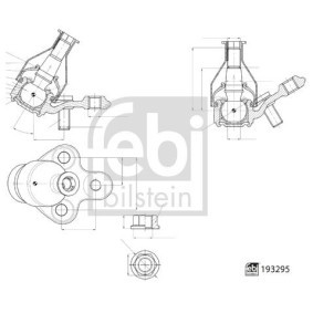 Acquista Testina braccio oscillante da FEBI BILSTEIN 193295 a buon mercato per soli 21,30 €