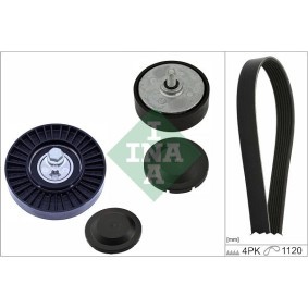 Achetez des Kit de courroie d'accessoire de chez INA en ligne pour Q7 (4MB, 4MG) à prix modérés